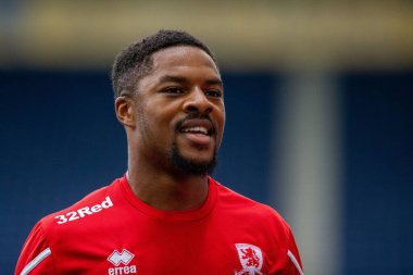 Middlesborough 'dan Chuba Akpom # 29 Gökyüzü İddia Şampiyonası' nda Preston North End - Middlesbrough Deepdale, Preston, Birleşik Krallık, 29 Ekim 202