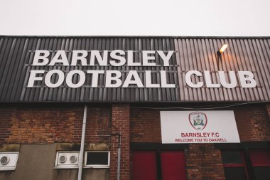 Oakwell Stadyumu 'nun dışındaki genel manzara Sky Bet 1 maçı öncesinde Barnsley ile Forest Green Rovers, Oakwell, Barnsley, Birleşik Krallık' ta, 29 Ekim 202