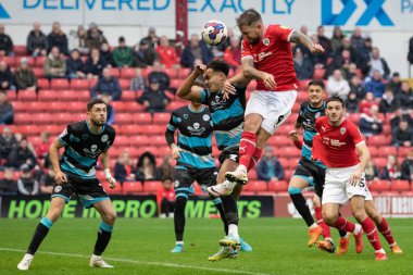 Barnsley 'li James Norwood 29 Ekim 202' de Oakwell, Barnsley, İngiltere 'de oynanan Sky Bet 1 maçında gol kralı.