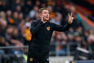 Andy Dawson Hull City 'nin geçici teknik direktörü. 29 Ekim 202' de Hull City 'nin MKM Stadyumu' nda Blackburn Rovers 'a karşı oynadığı Sky Bet Şampiyonası maçında.