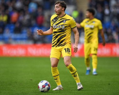 Rotherham United 'ın 18 numaralı oyuncusu Cardiff City, Cardiff City Stadyumu' nda 29 Ekim 202 'de oynanan Cardiff City-Rotherham United maçında...
