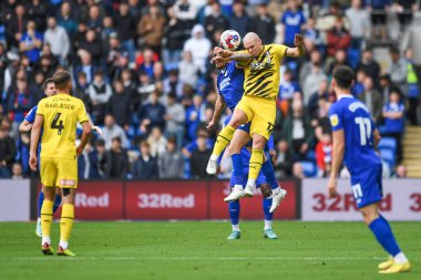 Cardiff City, Cardiff City Stadyumu, Cardiff United maçında Cardiff City - Rotherham United maçında Cardiff City 'li Joe Ralls # 8' i yenerek yüksek topu kazandı.