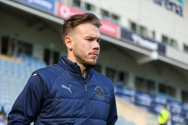Blackpool 'dan Chris Maxwell # 1, Coventry City - Blackpool maçı sırasında Coventry Building Society Arena, Coventry, Birleşik Krallık, 29 Ekim 202