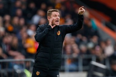 Andy Dawson Hull City 'nin geçici teknik direktörü. 29 Ekim 202' de Hull City 'nin MKM Stadyumu' nda Blackburn Rovers 'a karşı oynadığı Sky Bet Şampiyonası maçında.