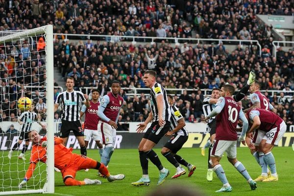 Callum Wilson Newcastle Pontszám Során Premier League Mérkőzés Newcastle United — Stock Fotó