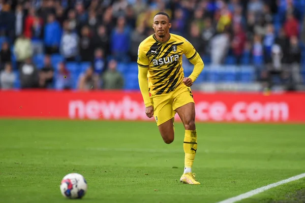 Cohen Bramall # 3 of Rotherham United Gökyüzü İddia Şampiyonası maçında Cardiff City - Rotherham United maçı Cardiff City Stadyumu, Cardiff, Birleşik Krallık, 29 Ekim 202