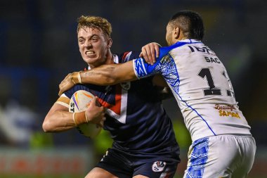 Fransız Paul Sguier, 30 Ekim 2022 tarihinde İngiltere 'nin Warrington kentinde oynanan Halliwell Jones Stadyumu' nda oynanan Rugby Ligi Dünya Kupası 2021 Grubu A Grubu maçında Samoa 'nın Fransa' ya karşı oynadığı karşılaşmada Samoalı Ligi Sao 'ya yenildi.