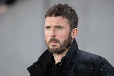 Michael Carrick, Middlesbrough Sky Bet Şampiyonası maçında teknik direktör Hull City, Middlesbrough 'a karşı MKM Stadyumu, Hull, İngiltere, 1 Kasım 202