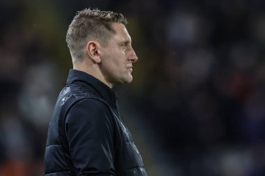 Andy Dawson Hull City 'nin geçici teknik direktörü Hull City' nin Hull City 'ye karşı Middlesbrough maçında 1 Kasım 202' de MKM Stadyumu 'nda.