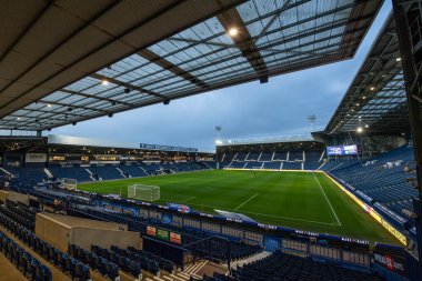 The Hawthorns 'un genel görünümü, West Bromwich Albion Sky Bet Şampiyonası' nın önünde West Bromwich Albion, Blackpool 'a karşı The Hawthorns, West Bromwich, Birleşik Krallık, 1 Kasım 202