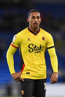 Cardiff City Stadyumu, Cardiff, İngiltere 2 Kasım 2022 'de Watford' a karşı oynanan Sky Bet Şampiyonası 'nda Watford' dan Joo Pedro # 10.