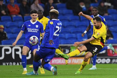 Watford 'dan Mario Gaspar 2 Kasım 202' de Cardiff City Stadyumu 'nda Cardiff City ile Watford arasındaki Sky Bet Şampiyonası maçında golü attı.