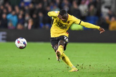 2 Kasım 202 'de Cardiff City Stadyumu' nda Watford 'a karşı oynanan Sky Bet Şampiyonası maçında Watford' dan Ken Sema # 12.