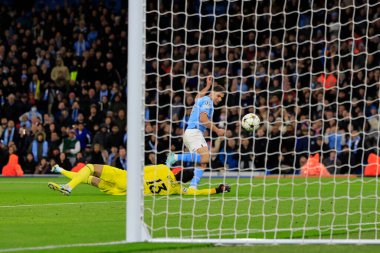 Julian Alvarez # 19 Manchester City 2 Kasım 202 tarihinde Etihad Stadyumu 'nda oynanan UEFA Şampiyonlar Ligi maçında 2-1 öne geçti.