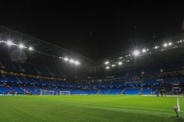 Manchester City, Etihad Stadyumu 'nda oynanan UEFA Şampiyonlar Ligi karşılaşmasında Manchester City' nin ev sahibi Eithad Stadyumu 'nun genel görüntüsü, 2 Kasım 202