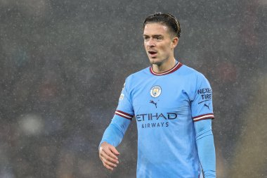 Manchester City - Manchester City maçında Jack Grealish # 10 numara UEFA Şampiyonlar Ligi maçında Manchester City - Sevilla maçında Etihad Stadyumu, Manchester, İngiltere, 2 Kasım 202