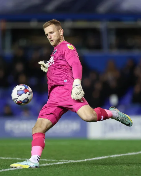Millwall 'un George Long # 1' i Gökyüzü İddia Şampiyonası 'nda Birmingham City, Millwall' a karşı St Andrews, Birmingham, Birleşik Krallık 'ta 2 Kasım 202