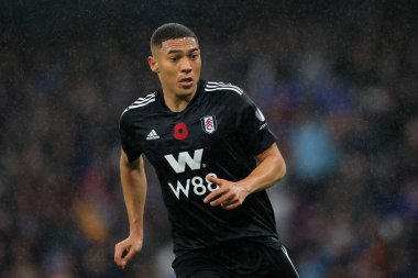 Carlos Vinicius # 30 Fulham Premier Lig maçı sırasında Manchester City - Fulham Etihad Stadyumu, Manchester, Birleşik Krallık, 5 Kasım 202