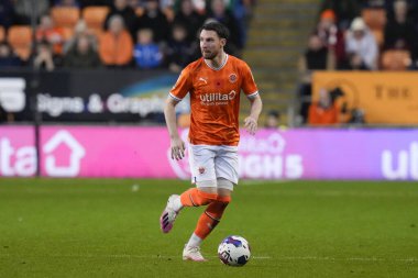 Blackpool 'dan James Husband # 3 Sky Bet Şampiyonası' nda Blackpool - Luton Town maçı, Bloomfield Road, Blackpool, İngiltere, 5 Kasım 202