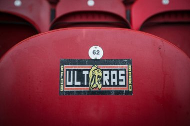 Riverside Stadyumu 'ndaki koltuklarda Middlesbrough - Bristol City maçı öncesinde Riverside Stadyumu, Middlesbrough, İngiltere, 5 Kasım 202