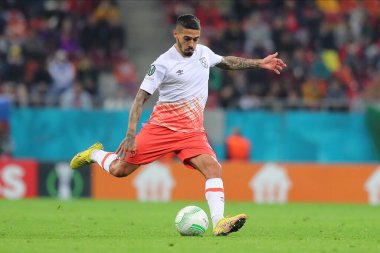 Pablo Lanzini, Romanya 'nın başkenti Bükreş' teki Arena Naional 'de oynanan UEFA Avrupa Konferans Ligi karşılaşmasında FCSB ile West Ham United karşı karşıya geldi.