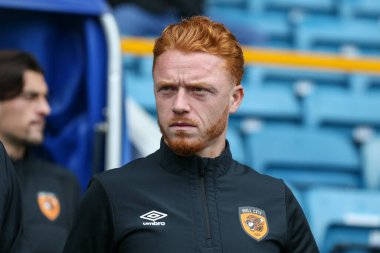 Hull City 'den Ryan Woods, 5 Kasım 202' de Londra 'nın The Den şehrinde oynanan Sky Bet Şampiyonası maçında stadyuma geldi.