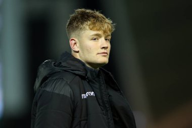 Northampton Saints takımının oyuncusu Gallagher Premiership maçından sonra Northampton Saints Exeter Chiefs 'e karşı Franklin' s Gardens, Northampton, İngiltere, 4 Kasım 202