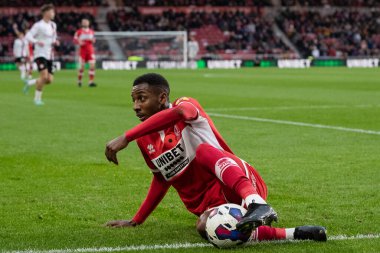 Middlesbrough 'dan Isaiah Jones 5 Kasım 202' de Riverside Stadyumu 'nda oynanan Middlesbrough-Bristol maçında