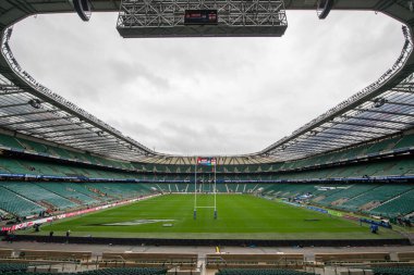 Twickenham Stadyumu 'nun genel görünümü, İngiltere Rugby Uluslararası sonbahar maçı sırasında İngiltere Arjantin' e karşı Twickenham Stadyumu, Twickenham, İngiltere, 6 Kasım 202