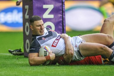 İngiltere 'den George Williams, Wigan, İngiltere' deki DW Stadyumu 'nda oynanan 2021 Dünya Rugby Ligi Çeyrek Final Maçı' nda, 5 Kasım 202 tarihinde Papua Yeni Gine 'ye karşı mücadele edecek.