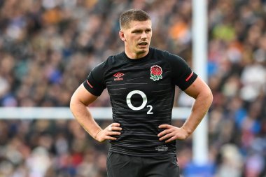 İngiltere 'nin Twickenham Stadyumu, Twickenham, İngiltere' de oynanan uluslararası final maçında Owen Farrell ile Arjantin karşı karşıya geldi.