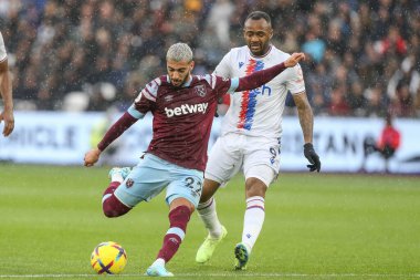 6 Kasım 2022 'de Londra Stadyumu' nda oynanan Premier League maçında West Ham United - Crystal Palace maçında West Ham United, West Benrahma 'nın 22 numaralı golünü attı.