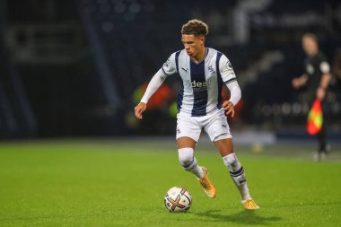 Batı Bromwich Albion 'dan Ethan Ingram # 34 Premier League 2 U23 maçında Batı Bromwich Albion U23 Nottingham ForestU 23' e karşı The Hawthorns, West Bromwich, İngiltere, 7 Kasım 202