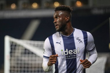 West Bromwich Albion 'dan Daryl Dike # 12 Premier League 2 U23 maçında West Bromwich Albion U23 Nottingham ForestU 23' e karşı The Hawthorns, West Bromwich, İngiltere, 7 Kasım 202