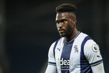 West Bromwich Albion 'dan Daryl Dike # 12 Premier League 2 U23 maçında West Bromwich Albion U23 Nottingham ForestU 23' e karşı The Hawthorns, West Bromwich, İngiltere, 7 Kasım 202