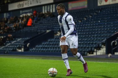 Batı Bromwich Albion 'dan Reyes Cleary # 28 Premier League 2 U23 maçında West Bromwich Albion U23 Nottingham ForestU 23' e karşı The Hawthorns, West Bromwich, İngiltere, 7 Kasım 202