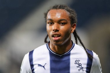 West Bromwich Albion 'dan Rico Richards Premier League 2 U23 maçında West Bromwich Albion U23 Nottingham ForestU 23' e karşı The Hawthorns, West Bromwich, İngiltere, 7 Kasım 202