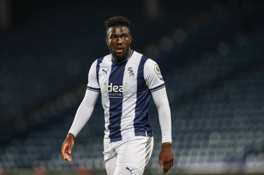West Bromwich Albion 'dan Daryl Dike # 12 Premier League 2 U23 maçında West Bromwich Albion U23 Nottingham ForestU 23' e karşı The Hawthorns, West Bromwich, İngiltere, 7 Kasım 202