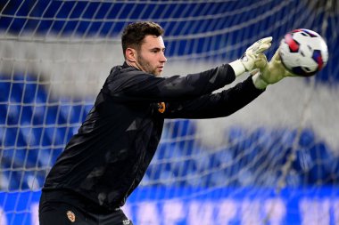 8 Kasım 202 'de Cardiff City, Cardiff City Stadyumu' ndaki Cardiff City vs Hull City maçının hazırlık maçında Hull City 'den Nathan Baxter # 13.