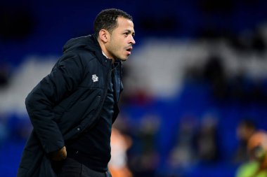 Cardiff City Stadyumu 'nda 8 Kasım 202' de oynanan Cardiff City vs Hull City maçında Hull City 'nin Liam Rosenior Menajeri