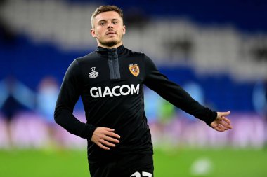 Hull City 'den Regan Slater 8 Kasım 202' de Cardiff City Stadyumu 'nda oynanan Cardiff City-Hull City maçının hazırlık maçında 27.