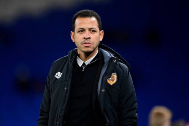 Cardiff City Stadyumu 'nda 8 Kasım 202' de oynanan Cardiff City vs Hull City maçında Hull City 'nin Liam Rosenior Menajeri