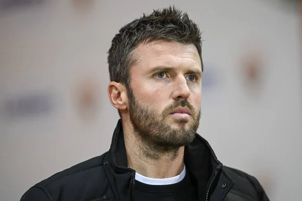 Michael Carrick Manager Middlesbrough Sky Bet Championship Match Blackpool Middlesbrough — Stock Photo, Image