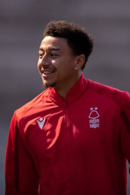 Nottingham Ormanının 11 numaralı Jesse Lingard, 9 Kasım 202 'de Nottingham Forest ile Tottenham Hotspur arasındaki Carabao Kupası üçüncü tur karşılaşmasından önce geldi.