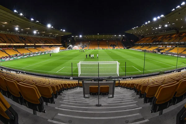 Gesamtansicht Des Molineux Stadium Heimat Der Wolverhampton Wanderers Während Des — Stockfoto