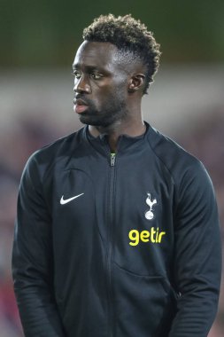 Tottenham Hotspur 'dan Davinson Snchez # 6 Carabao Kupası 3. tur karşılaşması öncesinde Nottingham Forest Tottenham Hotspur' a karşı City Ground, Nottingham, İngiltere, 9 Kasım 2022