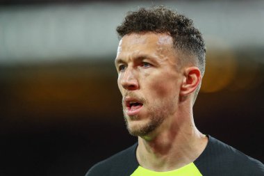 Tottenham Hotspur 'dan İvan Perii # 14 Carabao Kupası 3. tur karşılaşmasında Nottingham Ormanı Tottenham Hotspur' a karşı 9 Kasım 2022 'de Nottingham, İngiltere' de