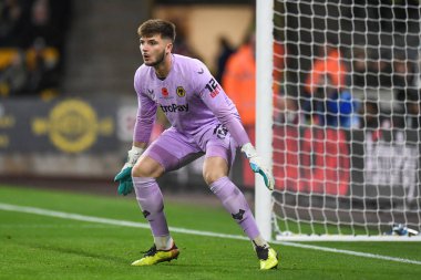 Matija Arki mi? Wolverhampton Wanderers 'ın 13 numarası Carabao Kupası maçında Wolverhampton Wanderers - Leeds United - Molineux, Wolverhampton, İngiltere, 9 Kasım 202
