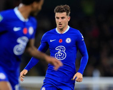 Chelsea 'nin Mason Mount 19' u, 9 Kasım 202 'de Etihad Stadyumu' nda oynanan Carabao Cup Üçüncü Raundunda Manchester City ile Chelsea karşılaşacak.