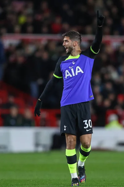 Rodrigo Bentancur Tottenham Hotspur Points Carabao Cup Third Match Nottingham — 스톡 사진
